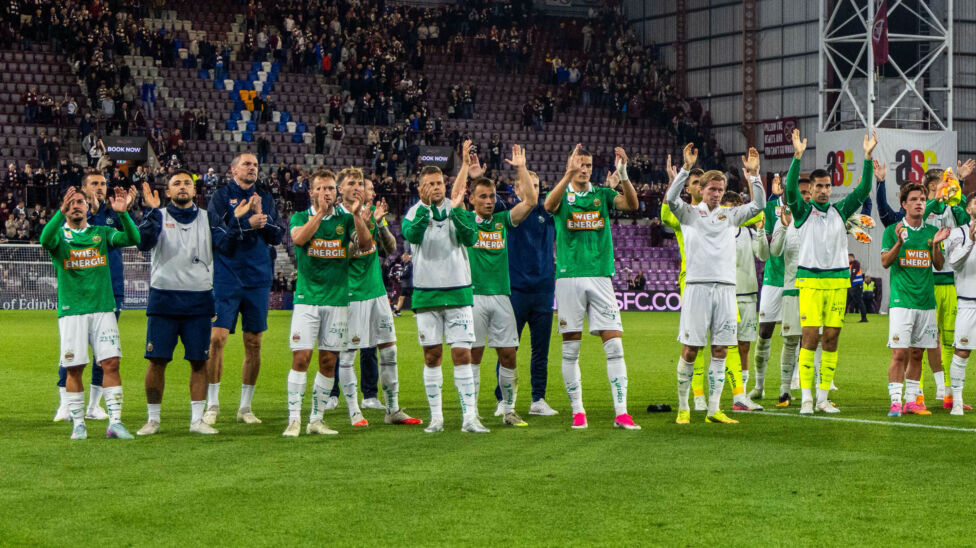 Rapid vor Millionen-Rückspiel zuversichtlich