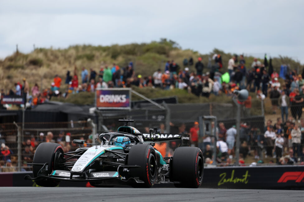 Russel holt Sprint-Pole in Zandvoort