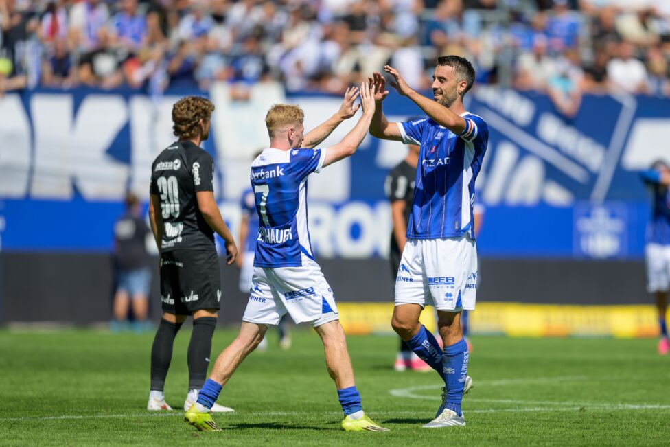 Kantersieg! Blau-Weiß Linz weiter makellos