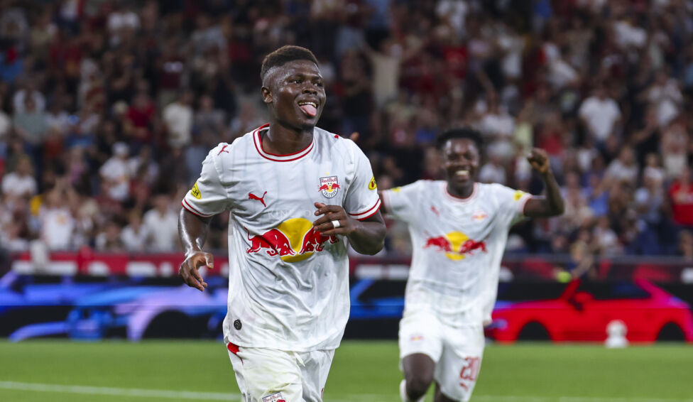 Konate-Doppelpack! Salzburg fixiert Ticket für EL-Ligaphase