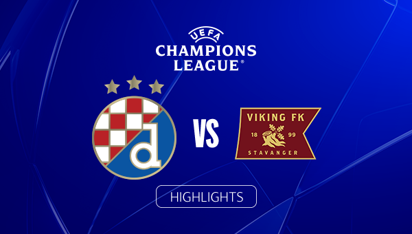 HIGHLIGHTS | Dinamo Zagreb - Viking Stavanger | Playoff-Hinspiel