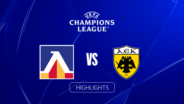 HIGHLIGHTS | Levski Sofia - AEK Athen | Playoff-Hinspiel