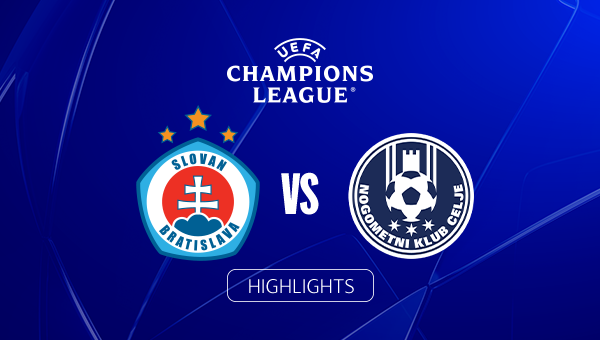 HIGHLIGHTS | Slovan Bratislava - NK Celje | Playoff-Hinspiel