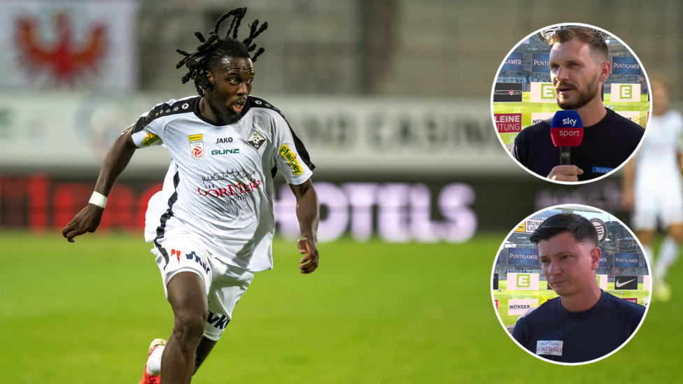 Die Causa Yann Massombo begleitet das heutige Bundesliga-Spiel zwischen Sturm Graz und dem SCR Altach