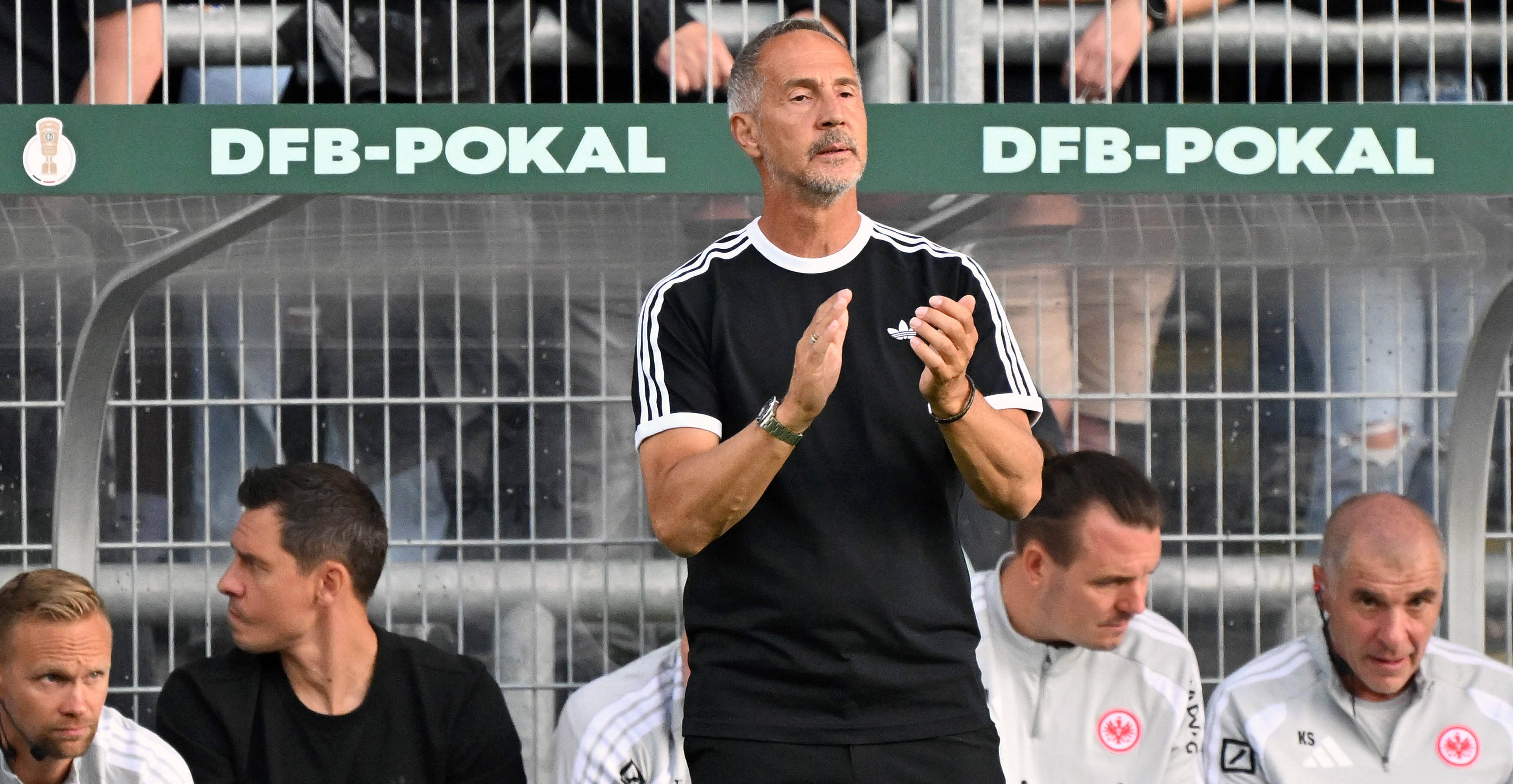 Photo: skysportaustria.at Adi Hütter's Frankfurt Make History with 11-0 DFB-Pokal Win in Return