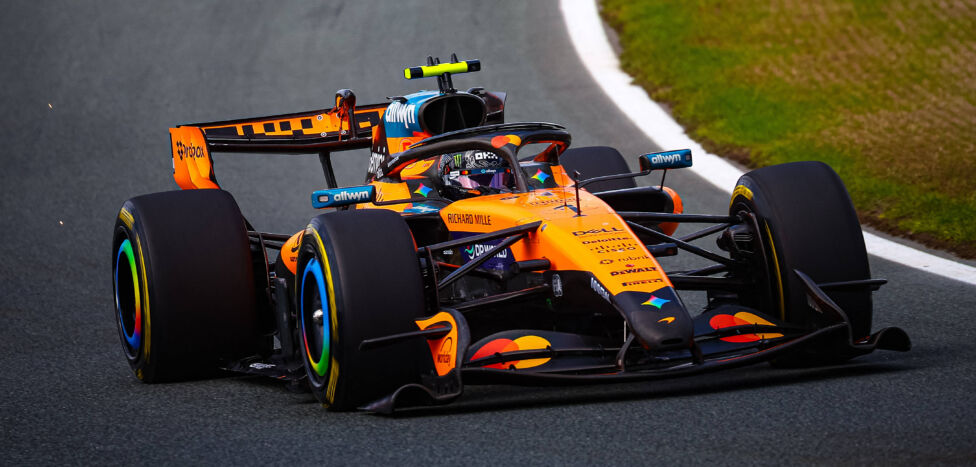 Norris in Zandvoort auf der Pole