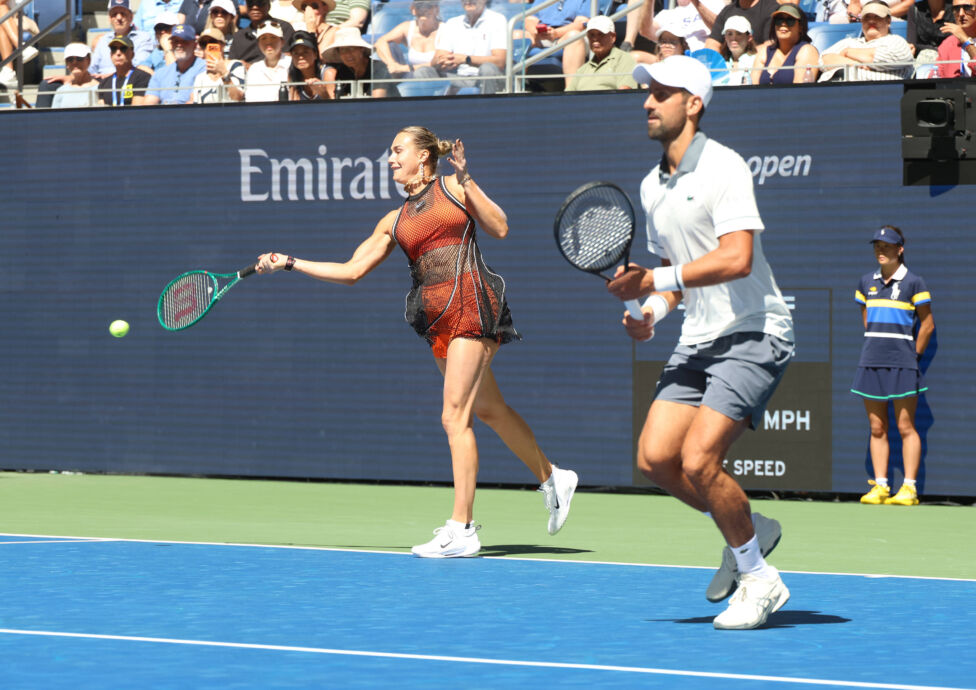 Frühes US-Open-Aus für Djokovic/Sabalenka im Mixed