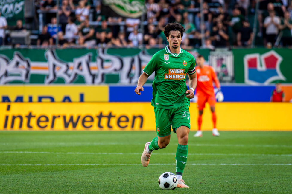 Rapid-Trainer Johannes Hoff Thorup hat mit Unverständnis auf die Nominierung von Jakob Schöller für das U21-Nationalteam