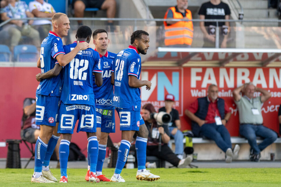 Der GAK hat in der 6. Runde einen 2:1-Auswärtserfolg beim SCR Altach eingefahren.