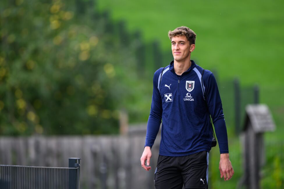 Beim morgigen Nations-League-Spiel in Irland wird Florian Wiegele im Tor der österreichischen Fußball-Nationalmannschaft