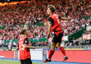 Das ÖFB-Team hat auch die zweite Partie in der Nations League gewonnen. Gegen den Kosovo siegte das Nationalteam mit 3:1