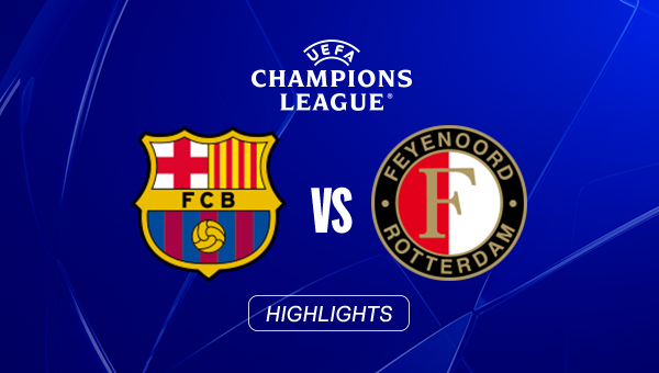 HIGHLIGHTS | FC Barcelona - Feyenoord Rotterdam | 1. Spieltag