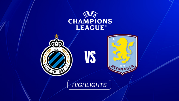HIGHLIGHTS | FC Brügge - Aston Villa | 1. Spieltag