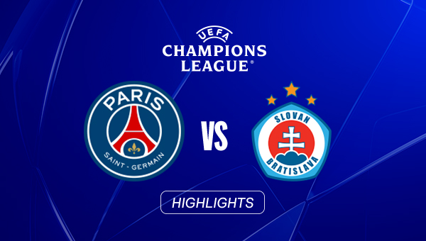HIGHLIGHTS | Paris Saint-Germain - Slovan Bratislava | 1. Spieltag
