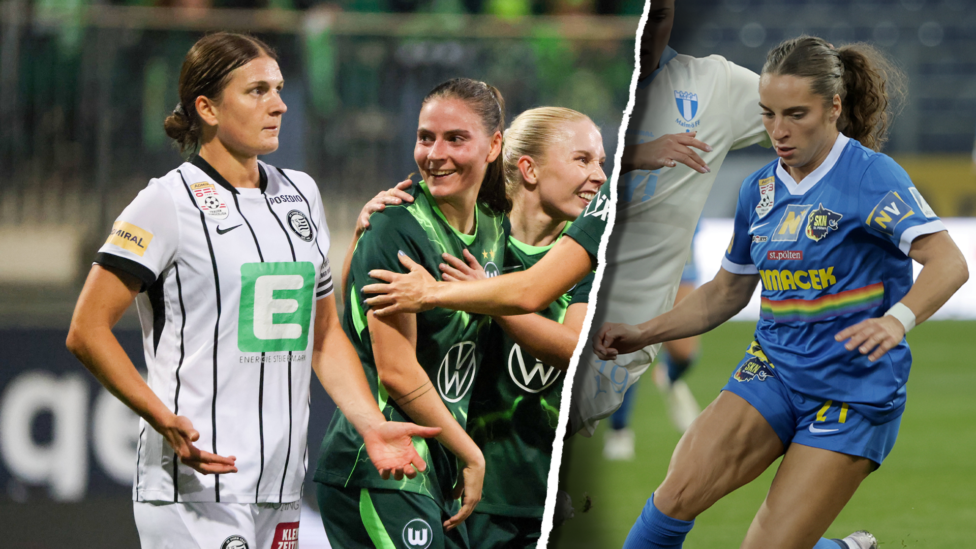 Sturm- und SKN-Frauen kassieren Hinspiel-Pleiten im Europa Cup