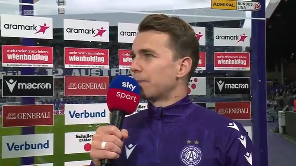 Austria-Neuzugang Müller: "Froh, dass ich wieder am Platz stehen darf"