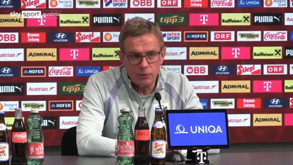 Die Pressekonferenz von ÖFB-Teamchef Ralf Rangnick | AUT-ISR