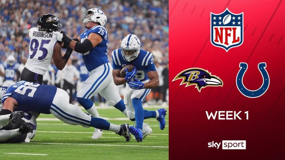 Drei Touchdowns von Derrick Henry: Baltimore schlägt Indianapolis deutlich