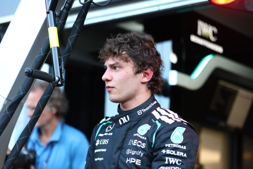 Herber Antonelli-Dämpfer im Baku-Qualifying