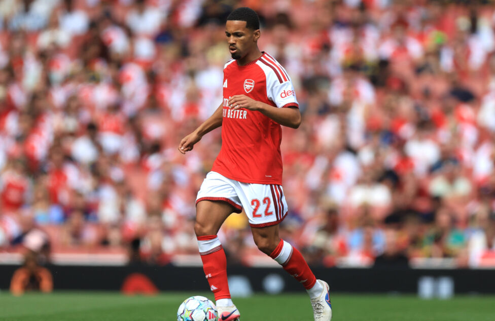 Ethan Nwaneri im Trikot des FC Arsenal