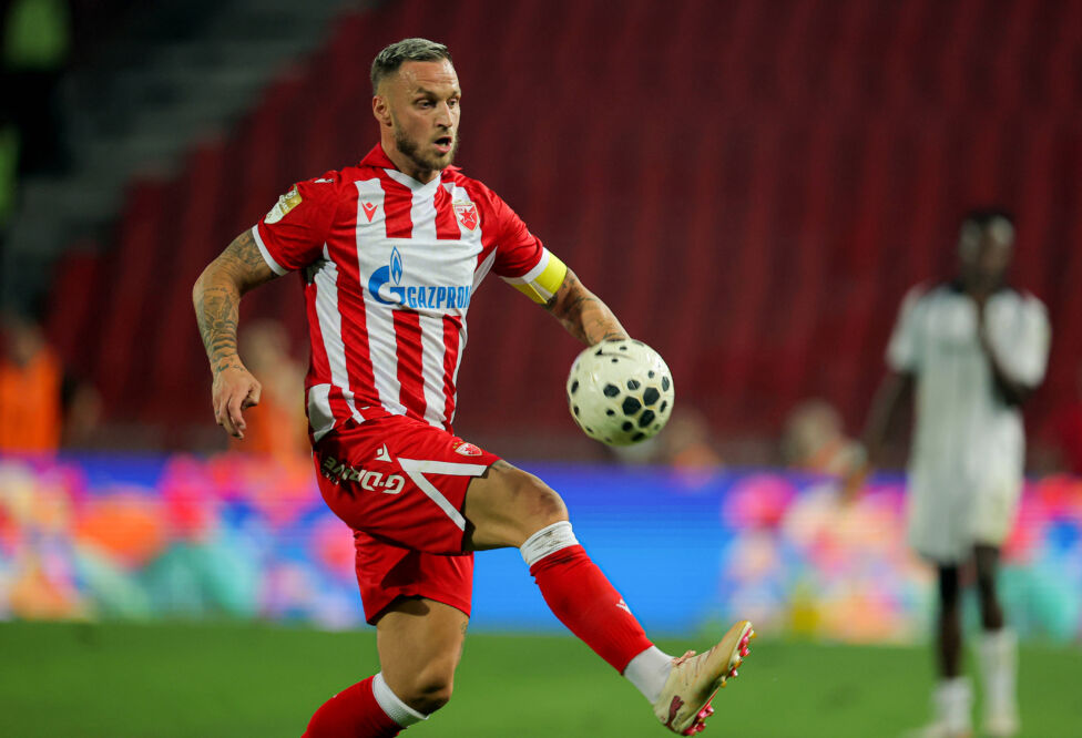 Marko Arnautovic hat beim 3:0-Erfolg von Roter Stern Belgrad gegen Radnicki Nis am Sonntag sein erstes Saisontor für Ser