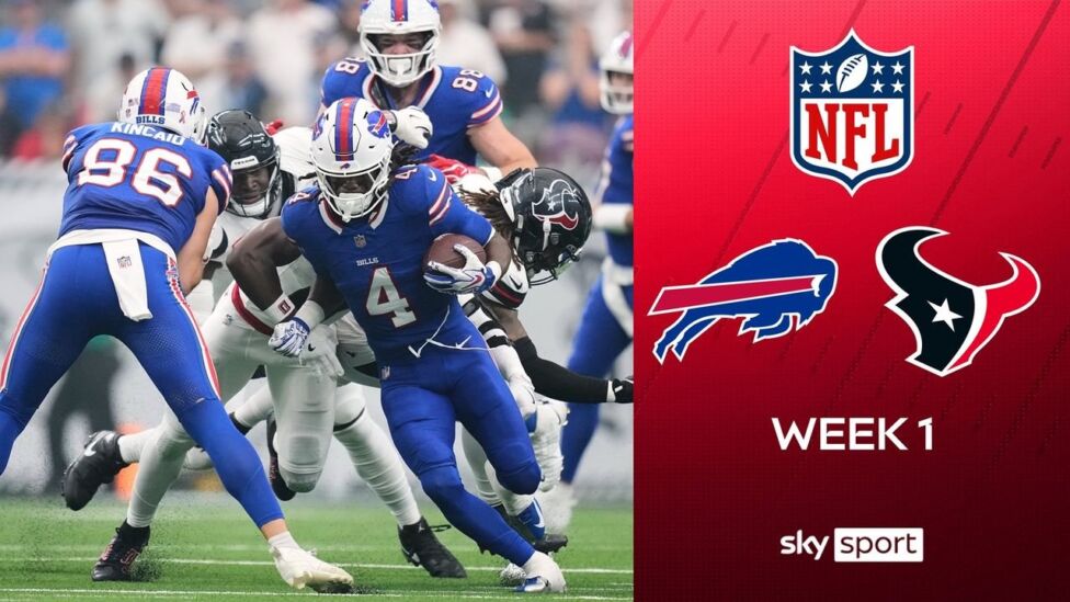 Josh Allen überragt: Bills schlagen Texans nach Thriller zum Saisonauftakt