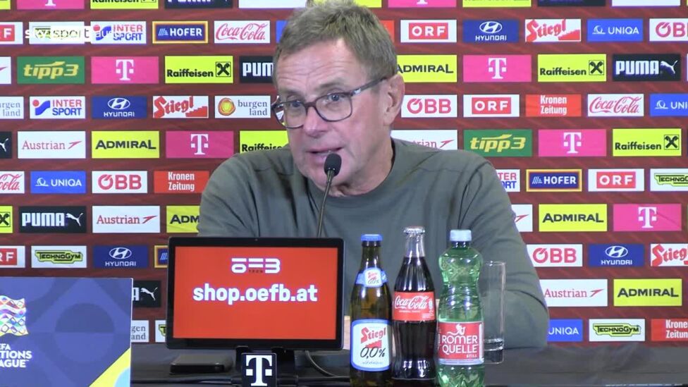 Rangnick: "Werden nur Spieler einladen, die 100% fit sind"