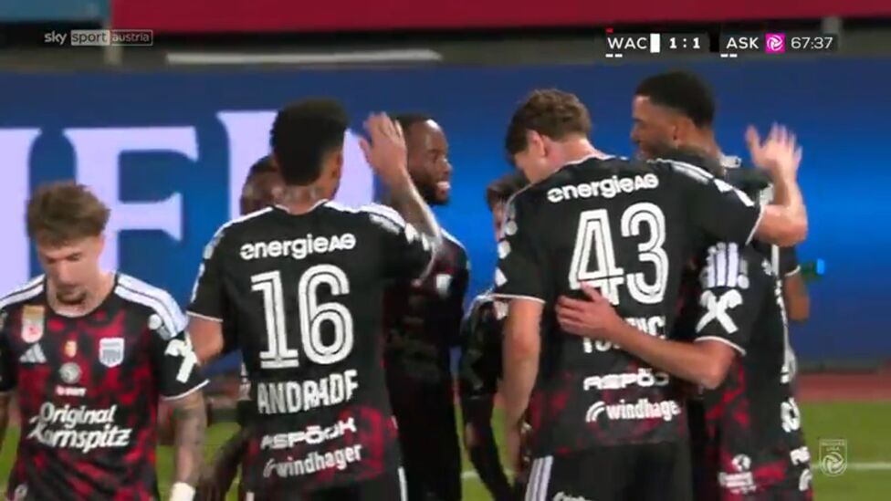 Tor – 1:2 Melayro Bogarde (68.) | WAC-ASK