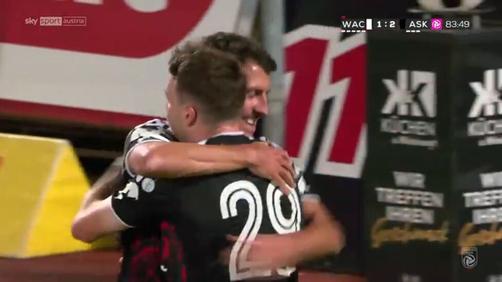 Tor – 1:3 Alessandro Schöpf (84.) | WAC-ASK