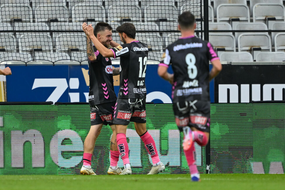 SV Ried feiert knappen Sieg bei der WSG Tirol