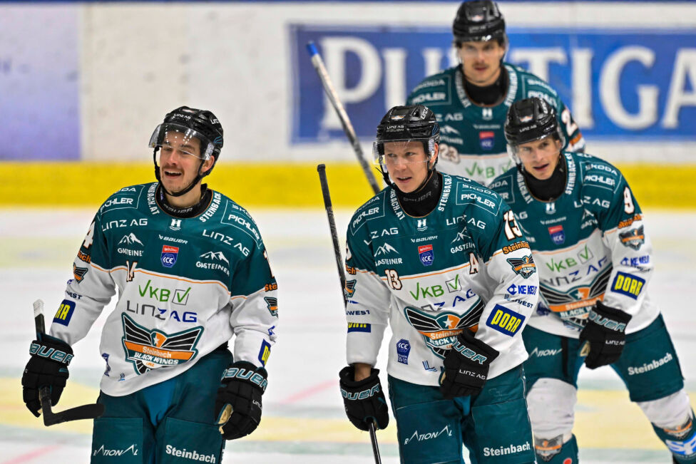 die Black Wings Linz den jüngsten Erfolgslauf von Meister Graz in der ICE-Eishockeyliga gestoppt