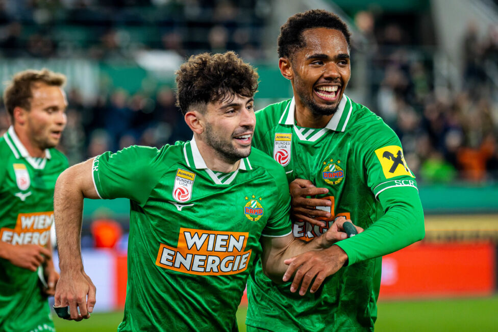 Neun von zehn Ligaspielen gewonnen, ein Torverhältnis von 31:9 und weiter Tabellenführer: Der SK Rapid ist für den anste