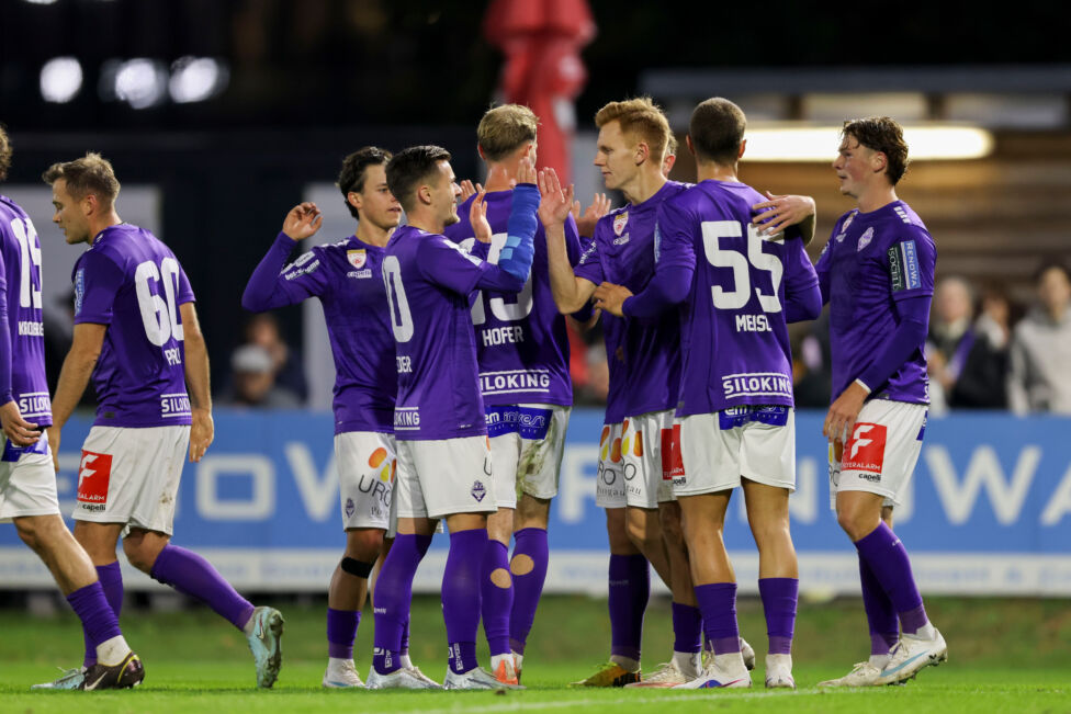Austria Salzburg nach Sieg gegen Amstetten Zweitliga-Vierter