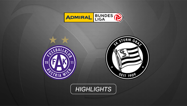 HIGHLIGHTS | FK Austria Wien - SK Sturm Graz | 8. Runde