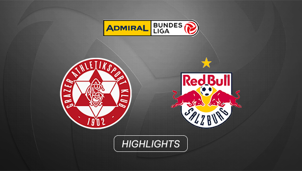 HIGHLIGHTS | GAK - Red Bull Salzburg | 8. Runde