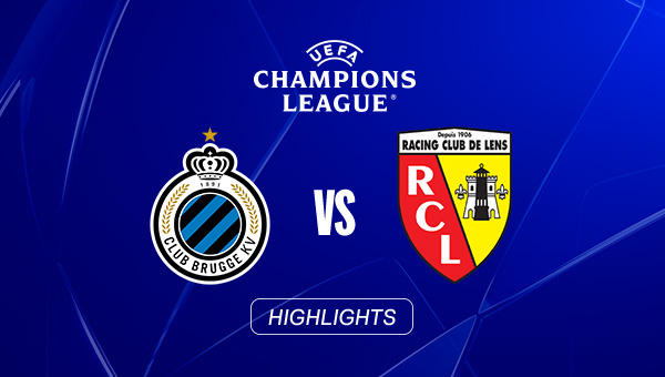 HIGHLIGHTS | Club Brügge - RC Lens | 3. Spieltag