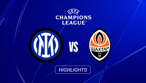 HIGHLIGHTS | Inter Mailand - Shakhtar Donetsk | 3. Spieltag