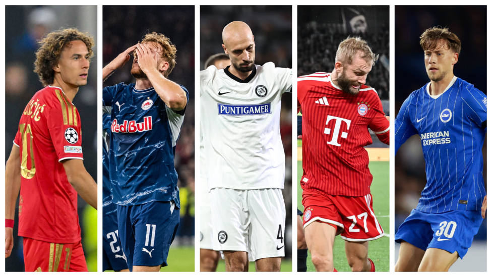 Die Europacup-Woche ist vorbei: Sky Sport Austria blickt auf die Spiele der österreichischen Klubs und Spieler in den UE
