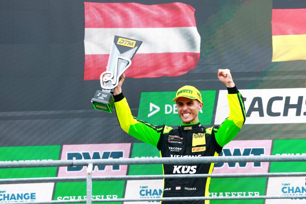 Thomas Preining greift am Wochenende nach seinem zweiten Meistertitel im Deutschen Tourenwagen Masters (DTM)