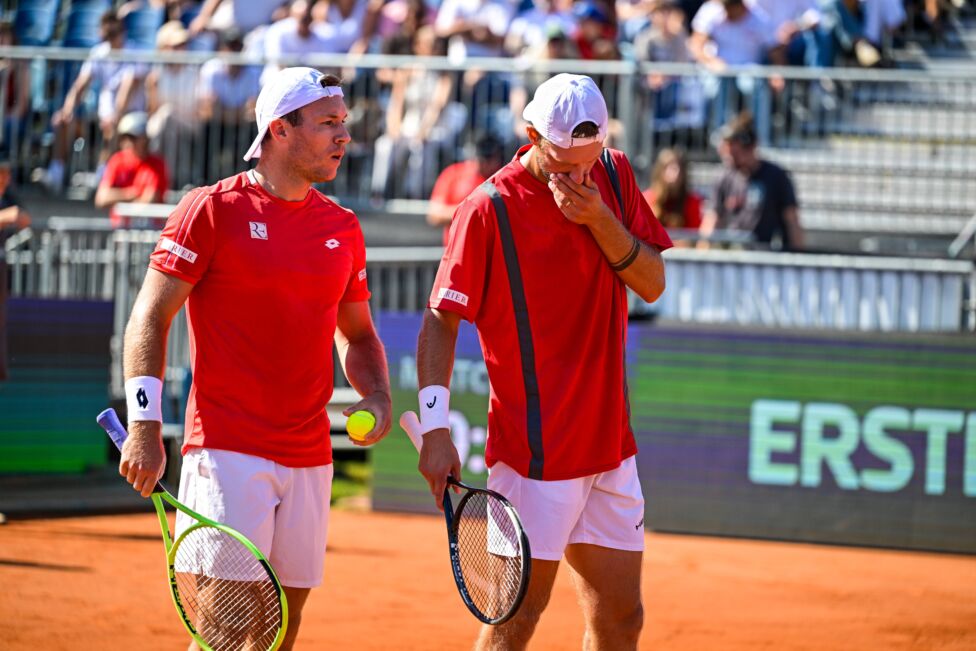 Der Erfolgslauf von Österreichs Tennis-Doppelspezialisten Lucas Miedler und Neil Oberleitner ist am Sonntag in Almaty zu