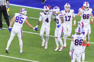 Bills gewinnen wilden Schlagabtausch bei den Rams
