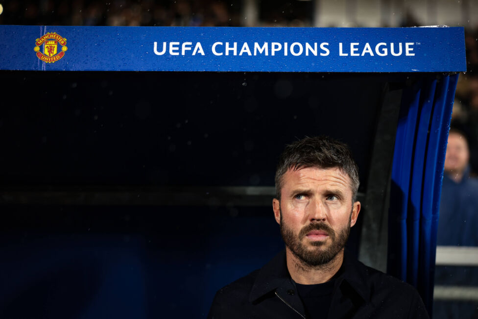 Trainer Michael Carrick hat in einem sechsminütigen Monolog um seinen Job bei Manchester United gekämpft