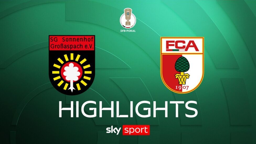 HIGHLIGHTS | Sonnenhof Großaspach – FC Augsburg | 2. Runde